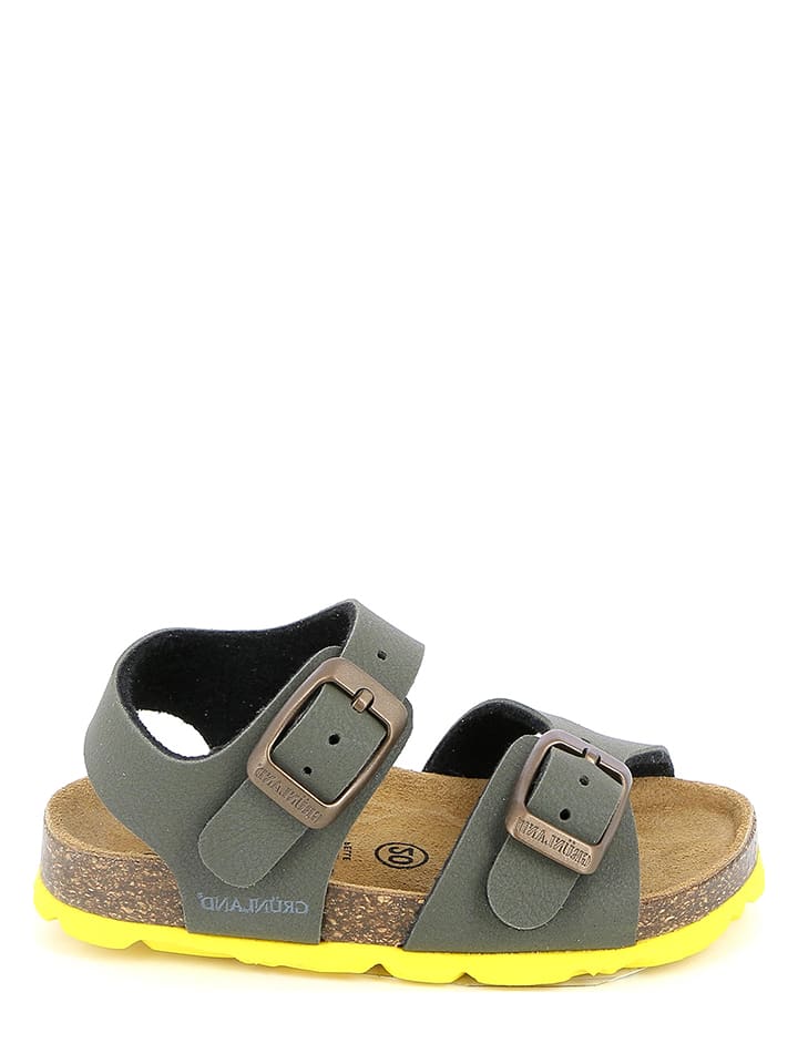 Grünland Sandały w kolorze khaki rozmiar: 25