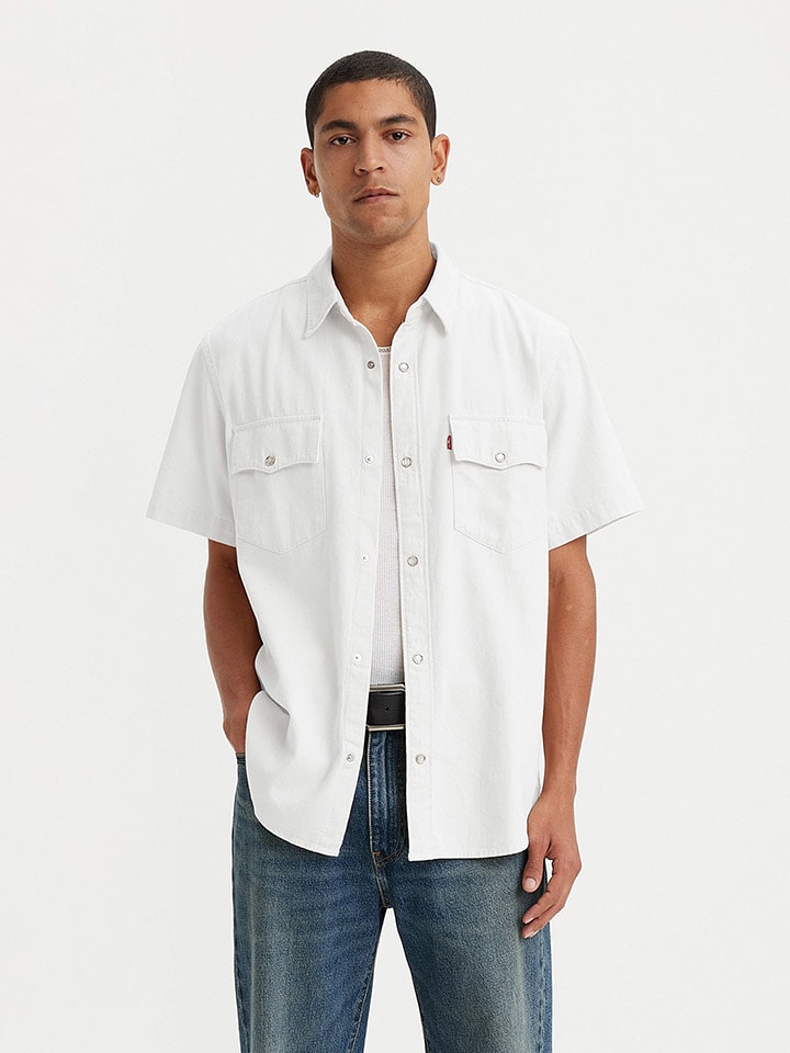 Levi's Koszula - Relaxed fit - w kolorze białym rozmiar: L