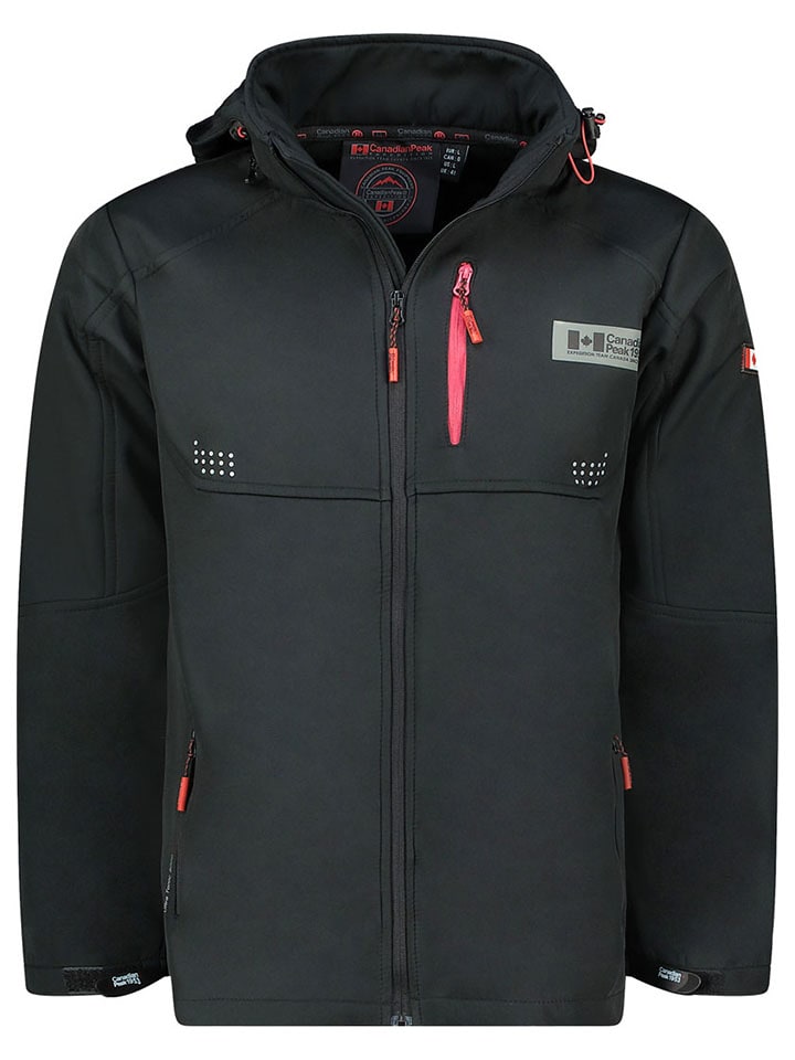 Canadian Peak Kurtka softshellowa w kolorze czarnym rozmiar: M