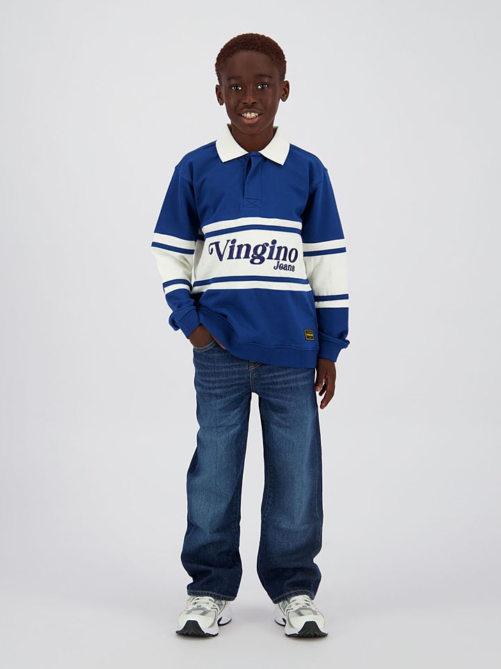 Vingino Dżinsy - Comfort fit - w kolorze granatowym rozmiar: 146