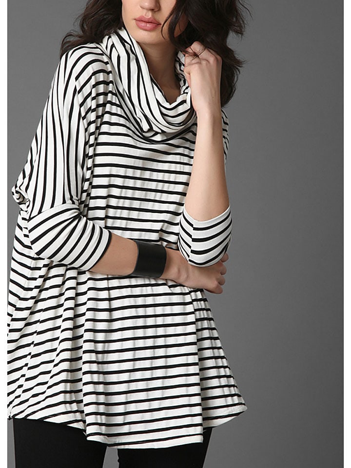 Milan Kiss Bluzka w kolorze białym rozmiar: S