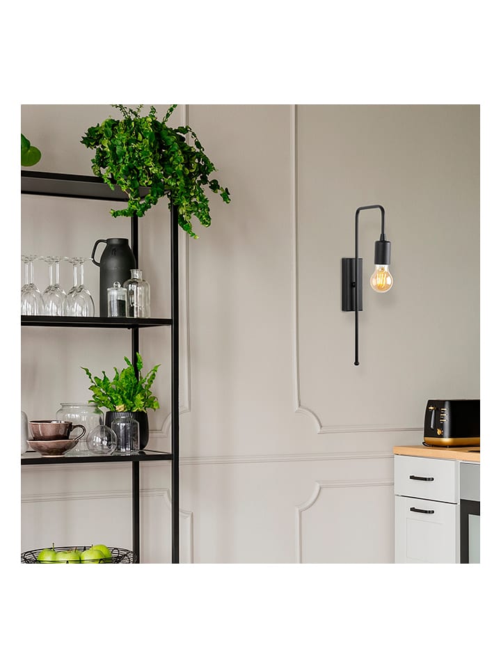 Opviq Lampa ścienna "Mum" w kolorze czarnym - 6 x 42 cm rozmiar: onesize