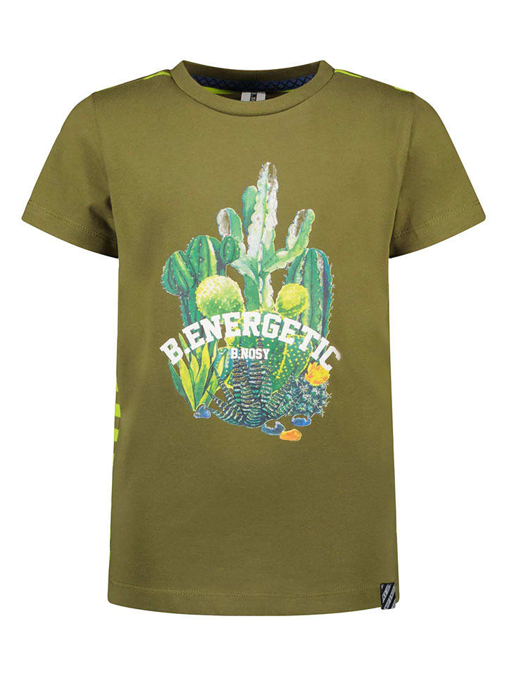 B.Nosy Koszulka w kolorze zielono-oliwkowym rozmiar: 158/164