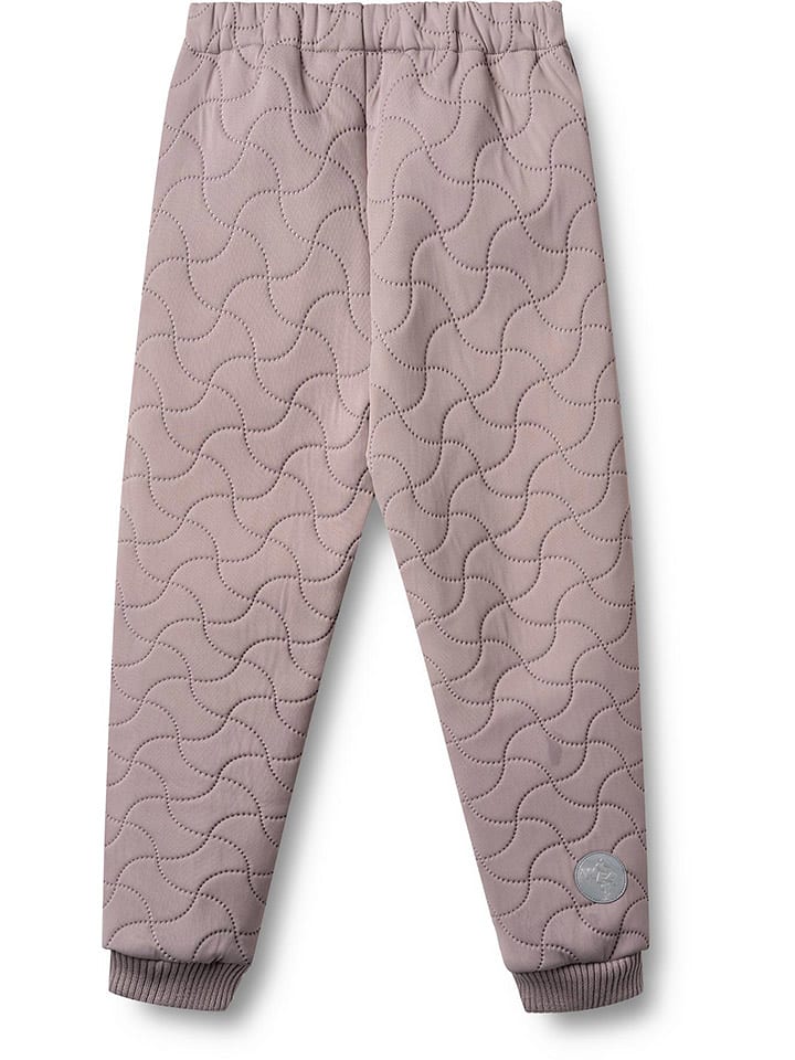 Wheat Spodnie termiczne "Alex" w kolorze fioletowym rozmiar: 116