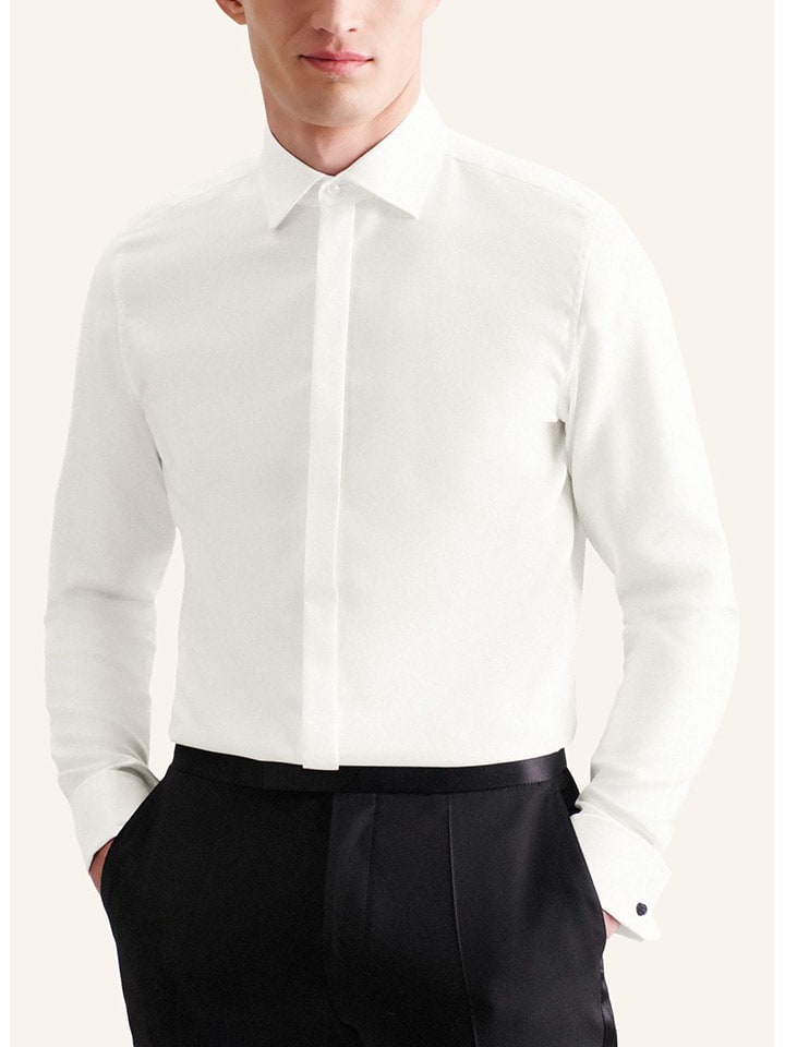 Seidensticker Koszula - Regular fit - w kolorze białym rozmiar: 45