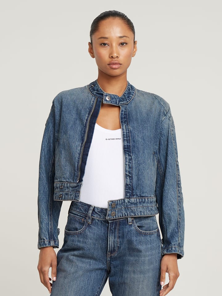 G-Star Kurtka dżinsowa w kolorze niebieskim rozmiar: L