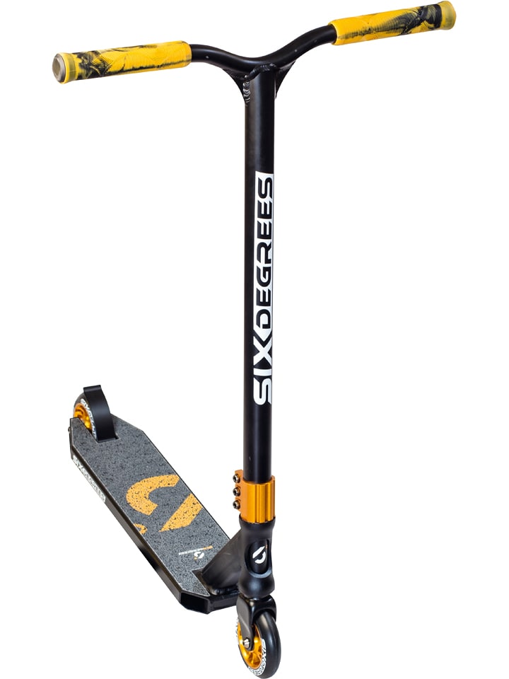 SIX DEGREES Hulajnoga "Six Degrees 100" w kolorze czarno-brązowym - 8+ rozmiar: onesize