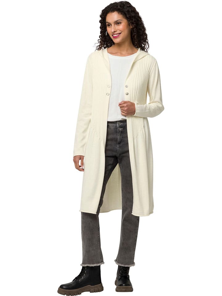 Heine Kardigan w kolorze kremowym rozmiar: 36