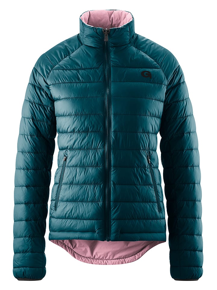 Gonso Kurtka kolarska "Sorio" w kolorze zielono-jasnoróżowym rozmiar: 46