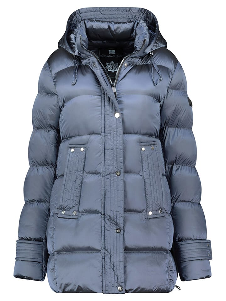 Geographical Norway Kurtka zimowa "Dolidia" w kolorze błękitnym rozmiar: XXL