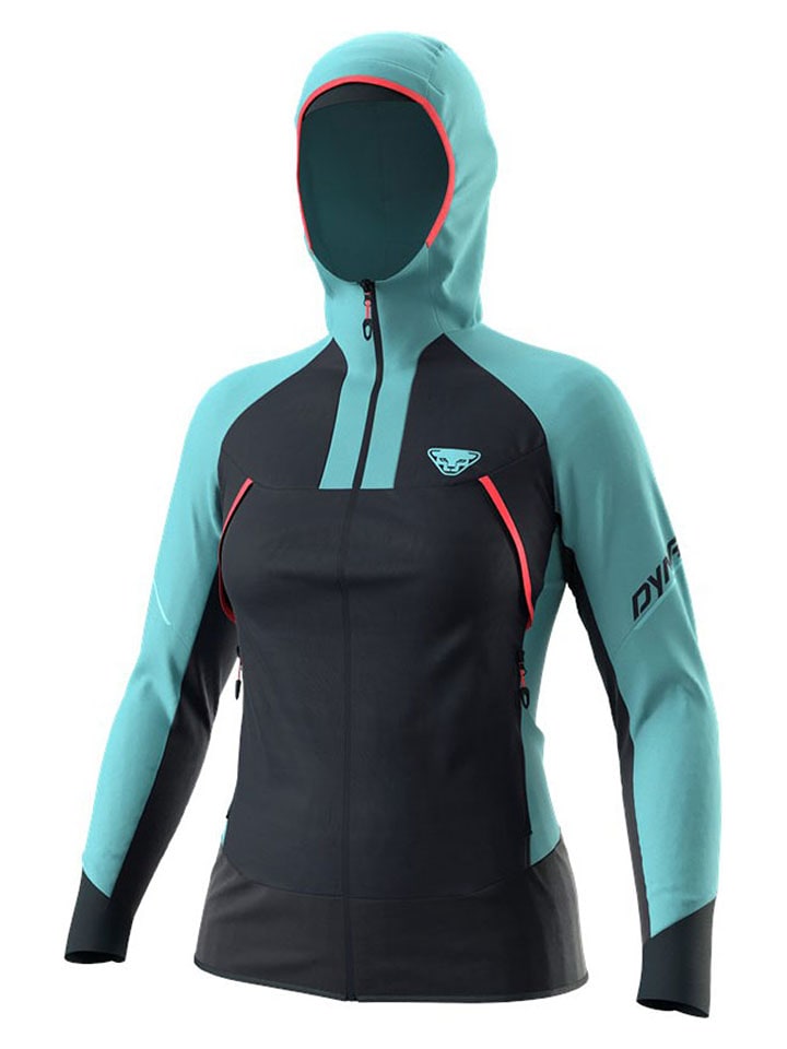 DYNAFIT Kurtka softshellowa "Speed" w kolorze turkusowym rozmiar: S