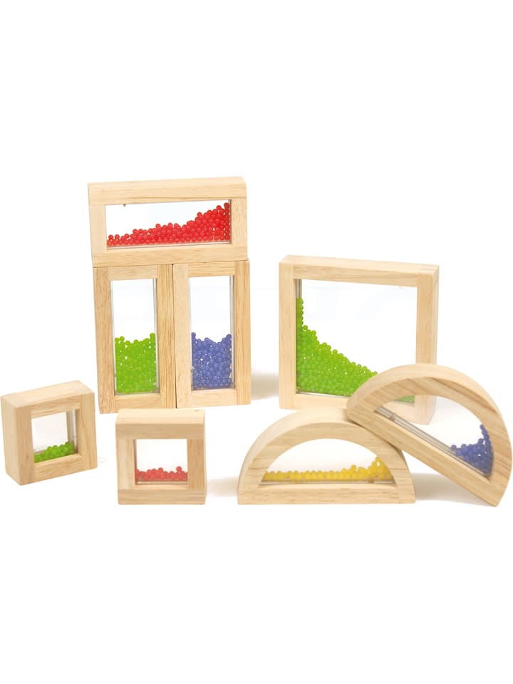 Edukalu Klocki z kamyczkami (8 szt.) - 18 m+ rozmiar: onesize