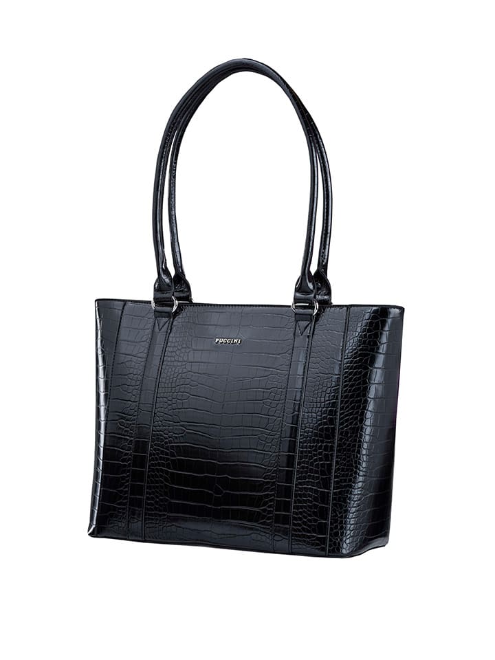 Puccini Torebka w kolorze czarnym - 42 x 30 x 16 cm rozmiar: onesize