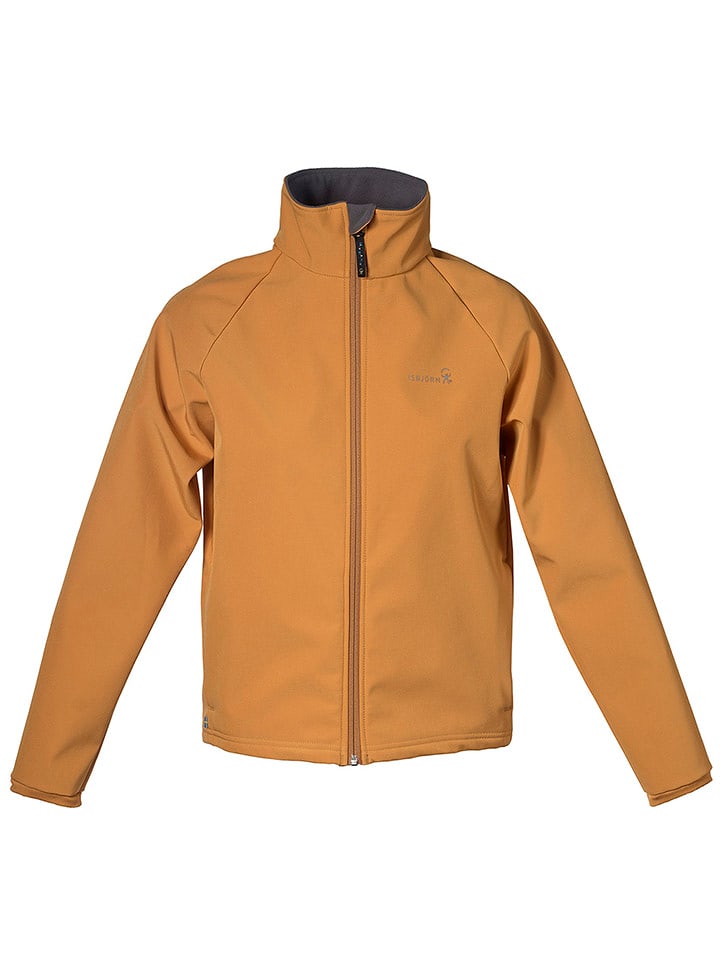 Isbjörn Kurtka softshellowa "Thunder" w kolorze pomarańczowym rozmiar: 146/152