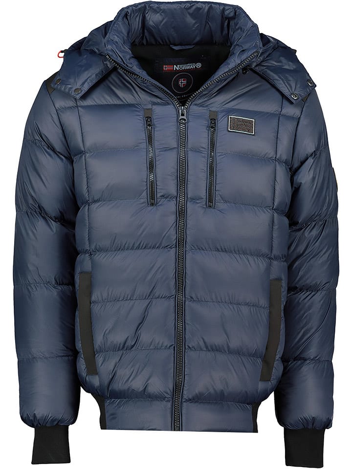 Geographical Norway Kurtka pikowana "Baptise" w kolorze granatowym rozmiar: XXL
