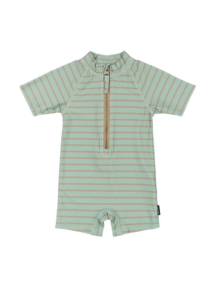 mikk-line Strój kąpielowy w kolorze zielonym rozmiar: 110/116