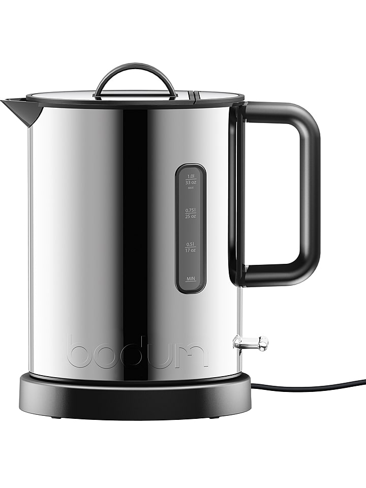 bodum Czajnik elektryczny w kolorze srebrnym - 1 l rozmiar: onesize
