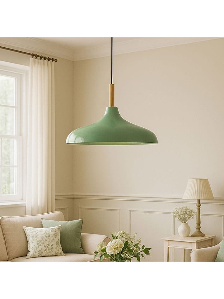 Opviq Lampa wisząca w kolorze miętowym - wys. 100 x Ø 31 cm rozmiar: onesize