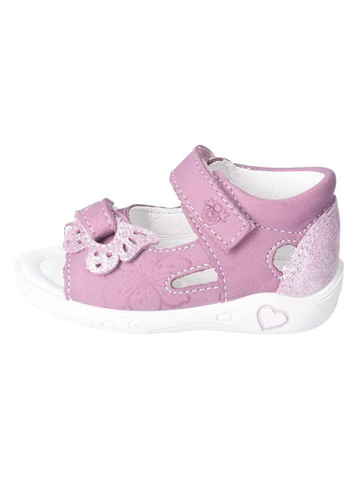 PEPINO Skórzane sandały "Silvi" w kolorze fioletowym rozmiar: 26