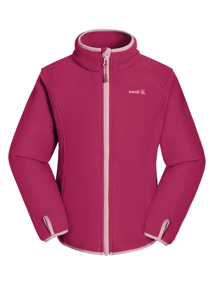 Kamik Kurtka polarowa "Linnea" w kolorze różowym rozmiar: 176
