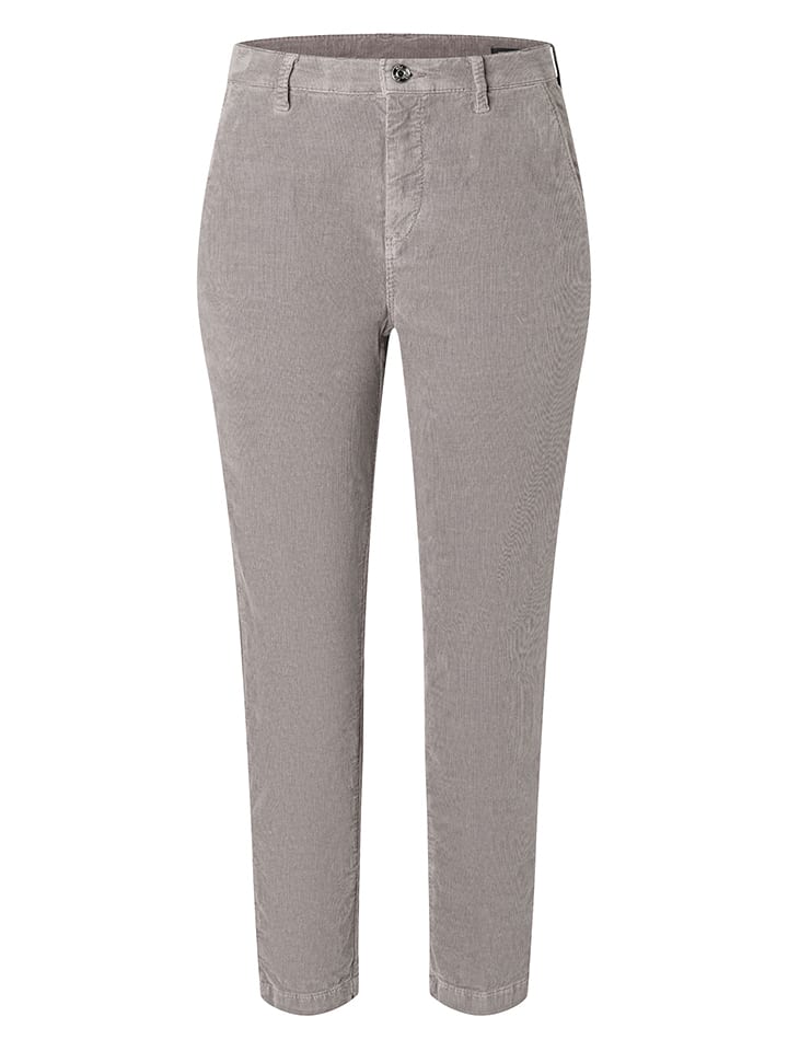 MAC Spodnie chino w kolorze szarym rozmiar: 40