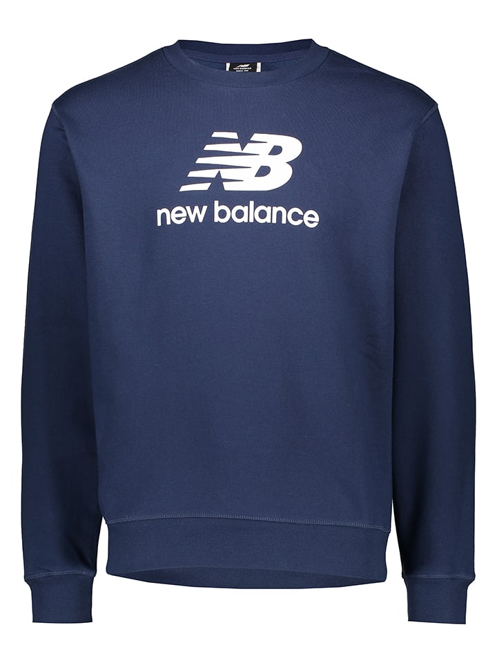 New Balance Bluza "Essentials" w kolorze granatowym rozmiar: L
