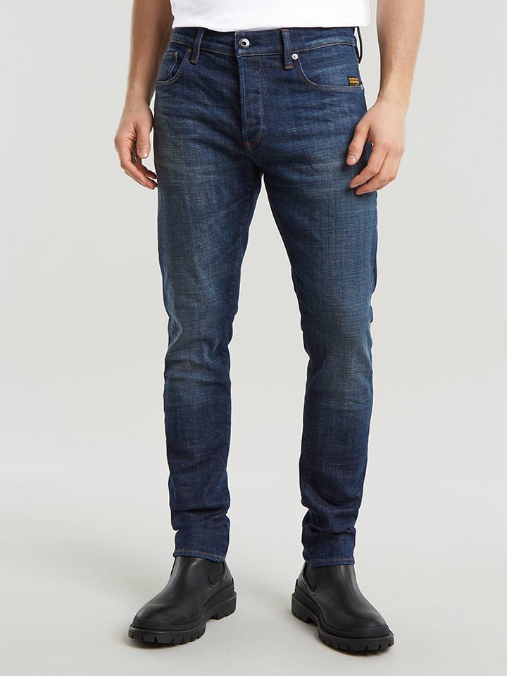 G-Star Dżinsy - Slim fit - w kolorze granatowym rozmiar: W28/L32
