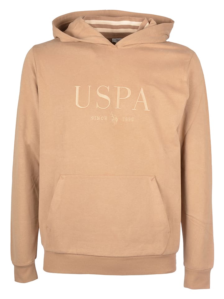 U.S. Polo Assn. Bluza w kolorze beżowym rozmiar: L