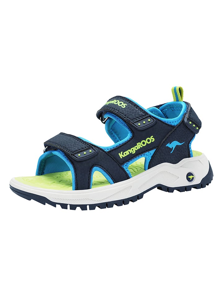 Kangaroos Sandały w kolorze granatowo-zielonym rozmiar: 40