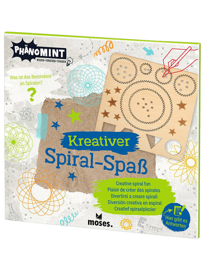 moses. Kreatywna zabawa ze spiralą - 6+ rozmiar: onesize