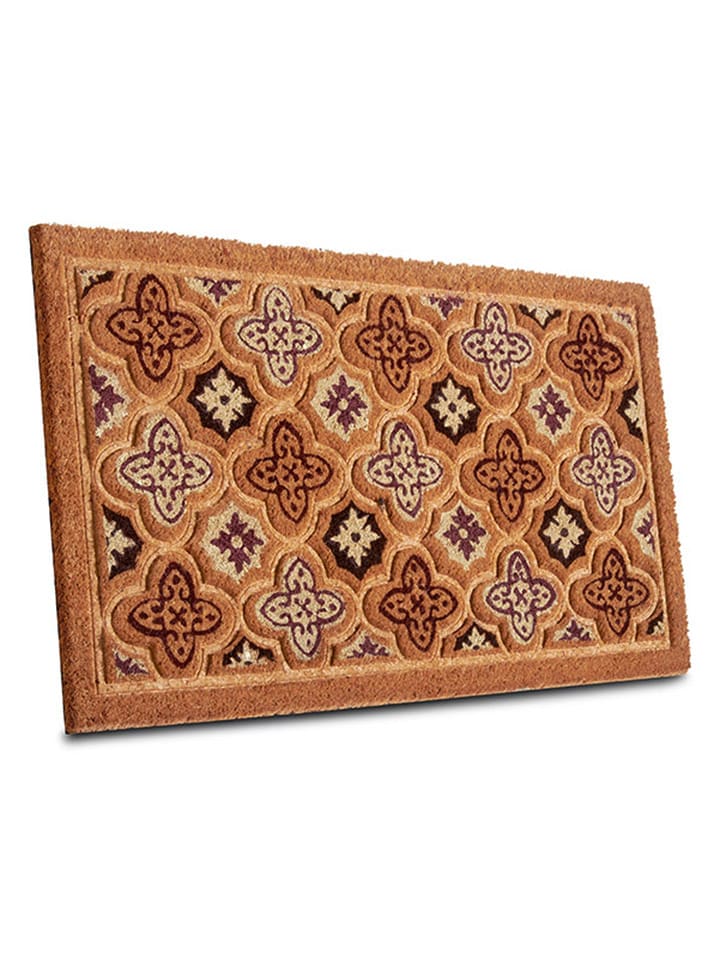 Hanse Home Wycieraczka w kolorze jasnobrązowym z włókna kokosowego rozmiar: 45x75 cm