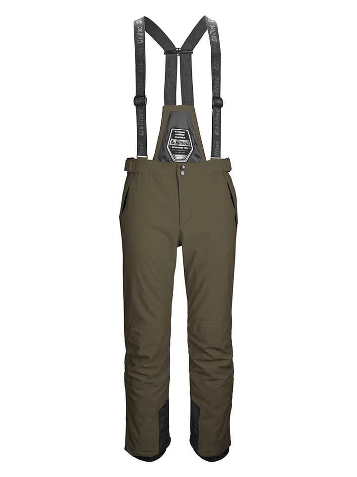Killtec Spodnie narciarskie "Larok" w kolorze khaki rozmiar: XXL