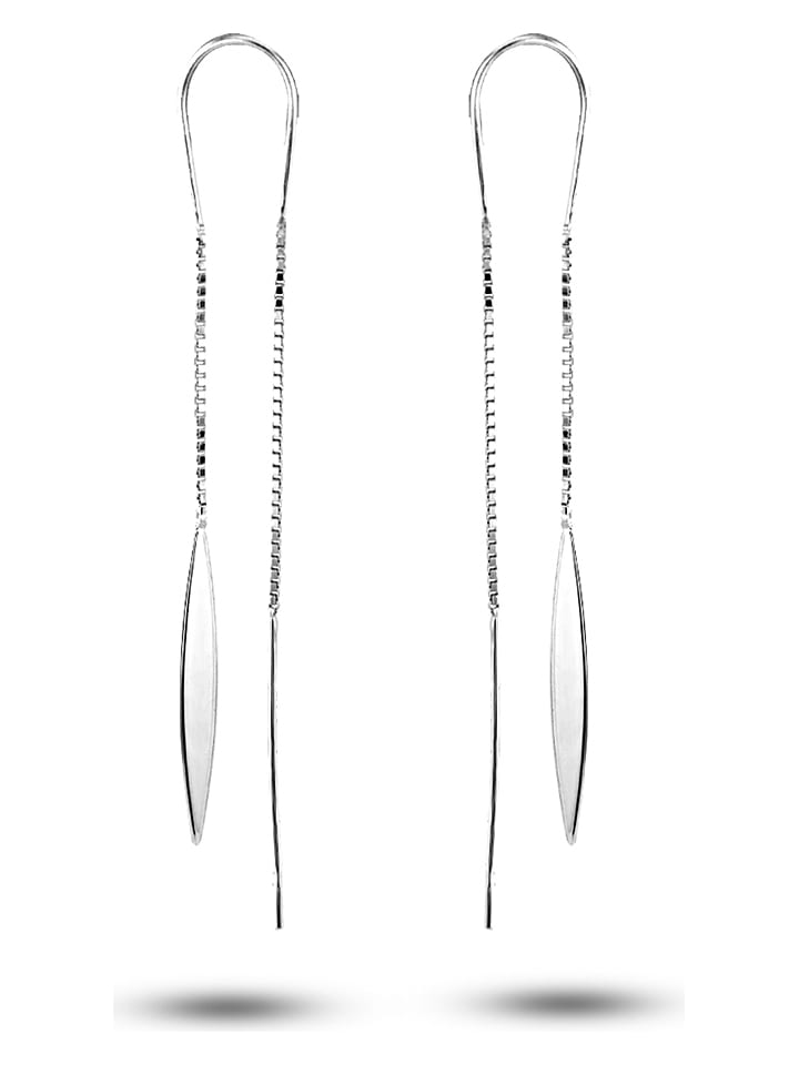 DI GIORGIO Srebrne kolczyki-wkrętki z kamieniami szlachetnymi rozmiar: onesize