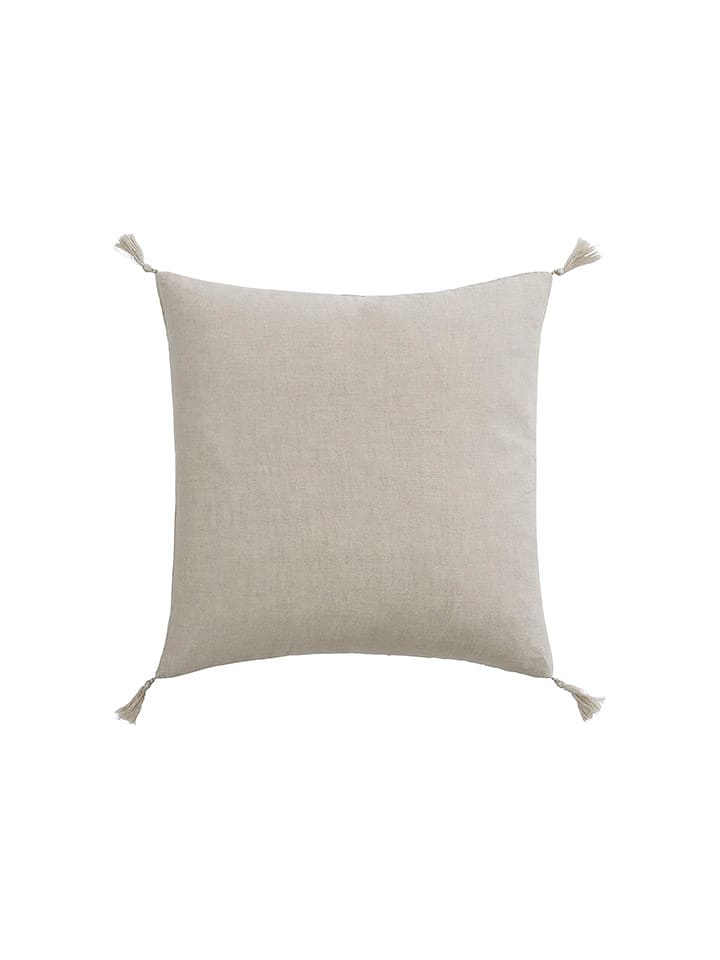 Ellos Home Poszewka "Candice" w kolorze kremowym na poduszkę rozmiar: 50x50 cm