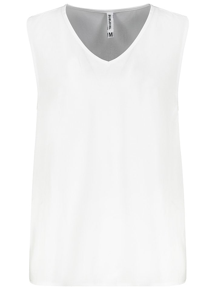 Sublevel Bluzka w kolorze białym rozmiar: S