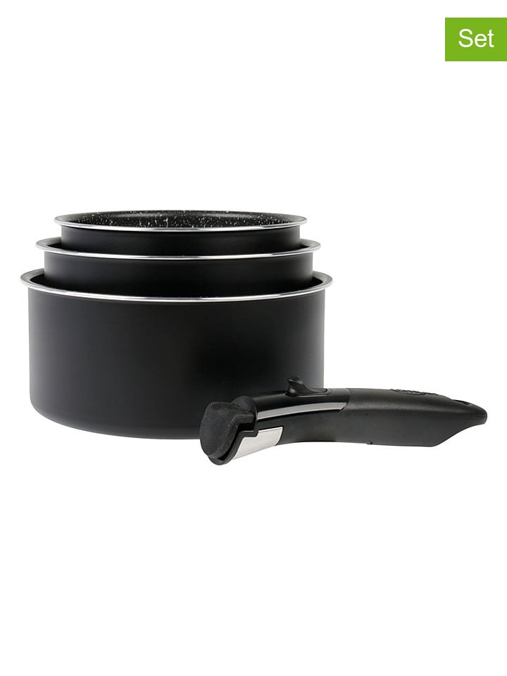 Sitram 4-częściowy zestaw "A-Family" w kolorze czarnym rozmiar: onesize