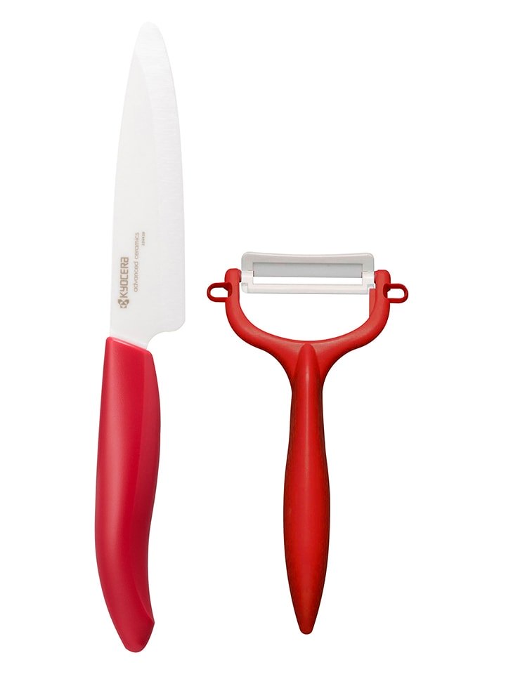 Kyocera 2-częściowy zestaw "Gen" w kolorze czerwonym rozmiar: onesize