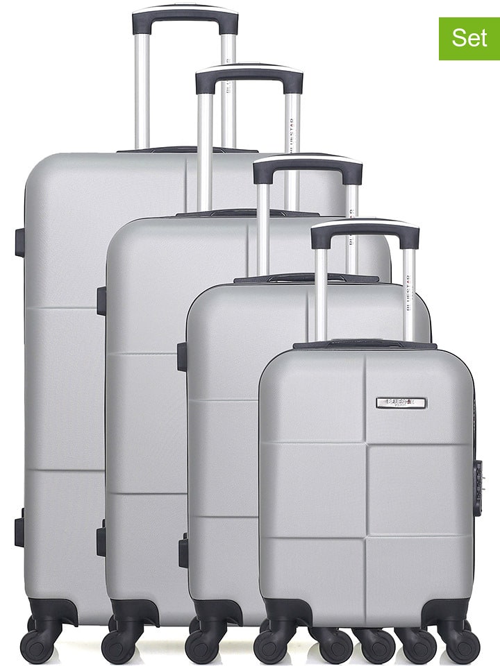 BlueStar 4-częściowy zestaw "Miami" w kolorze srebrnym rozmiar: onesize