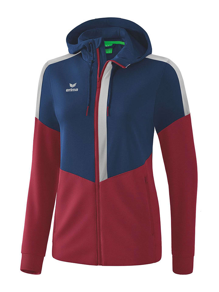 erima Kurtka sportowa "Squad" w kolorze granatowo-czerwonym rozmiar: 36