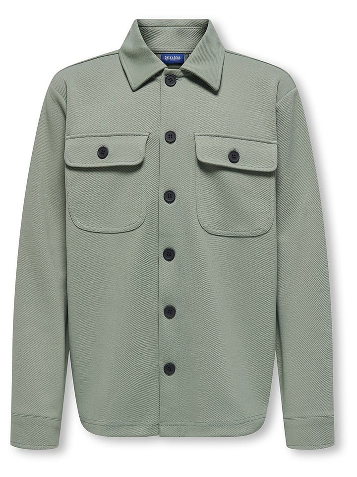 Only&Sons Koszula w kolorze khaki rozmiar: 122/128