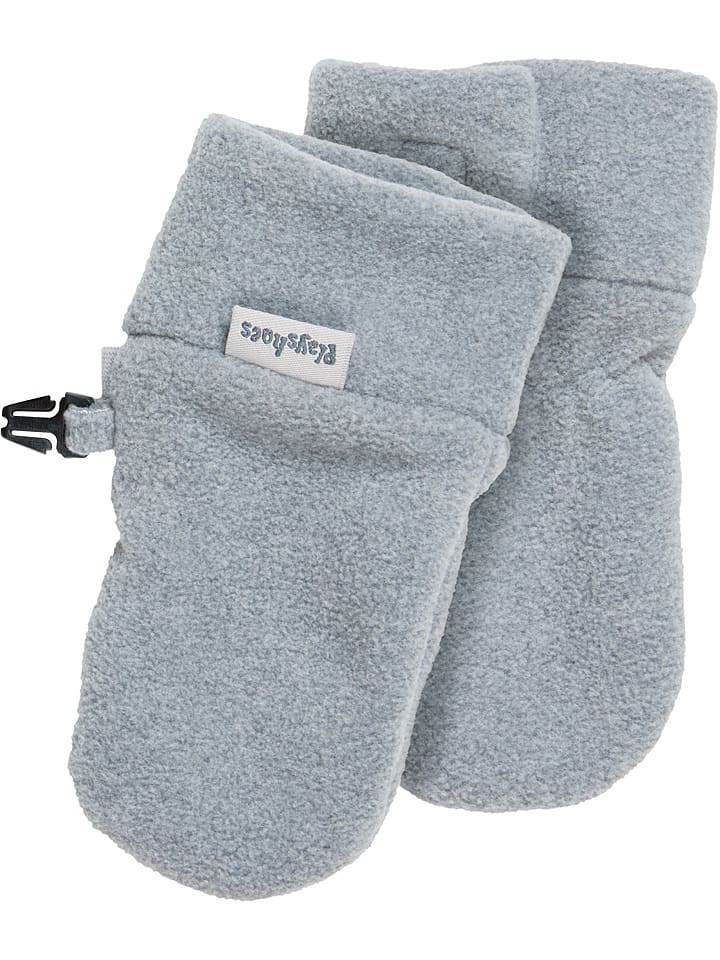 Playshoes Rękawiczki polarowe w kolorze szarym rozmiar: 50-68