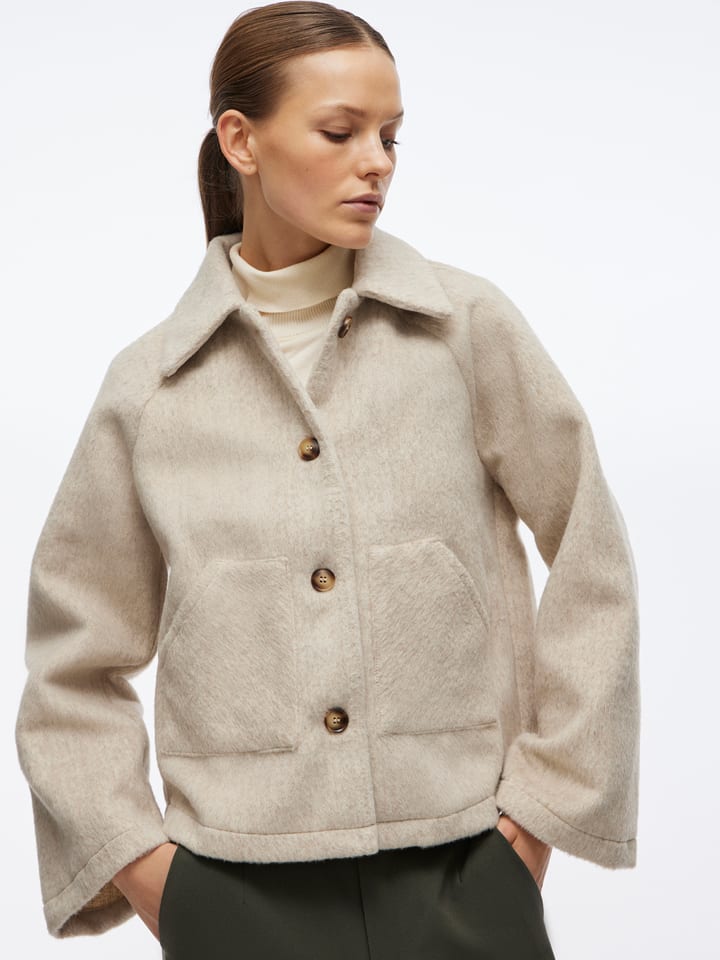 Vila Kurtka przejściowa w kolorze beżowym rozmiar: 42