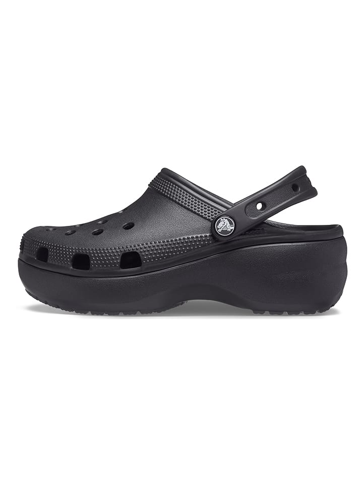 Crocs Chodaki "Platform" w kolorze czarnym rozmiar: 37/38
