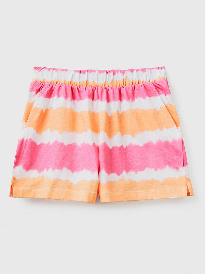 Benetton Szorty w kolorze jasnoróżowo-pomarańczowym rozmiar: 160