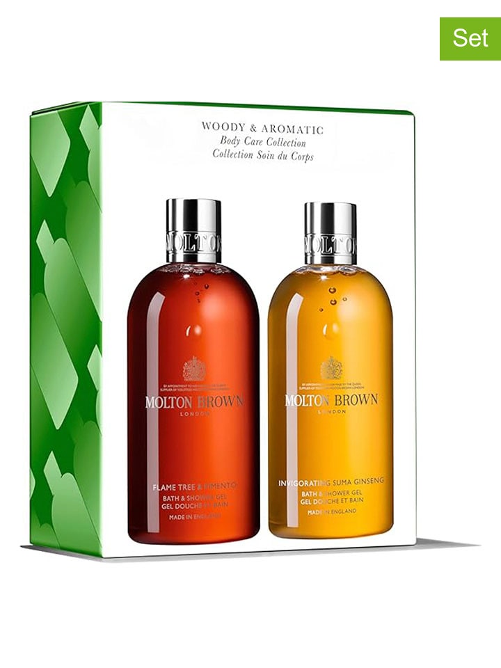 Molton Brown 2-częściowy zestaw "Woody & Aromatic" - po 300 ml rozmiar: onesize