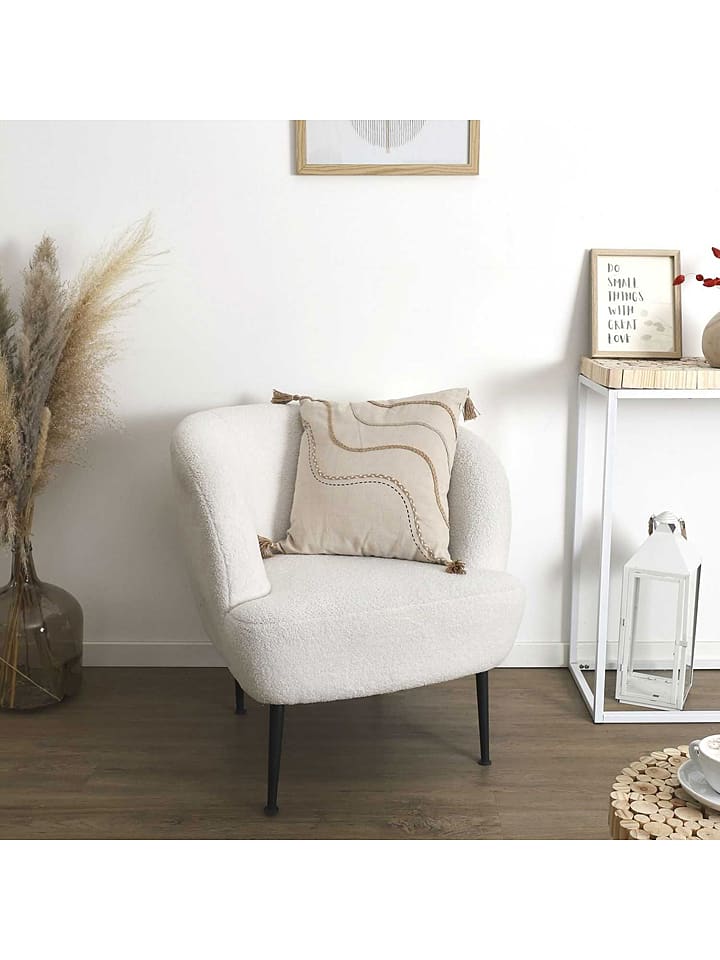 Ethnical Life Poduszka w kolorze beżowym - 40 x 40 cm rozmiar: onesize