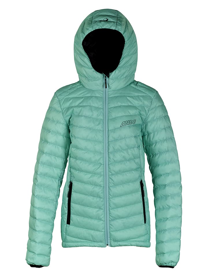 Ande Kurtka pikowana "Trieste" w kolorze turkusowym rozmiar: L