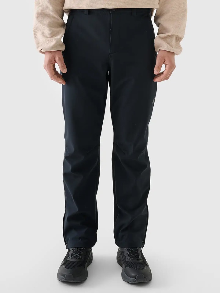 4F Spodnie funkcyjne w kolorze czarnym rozmiar: M