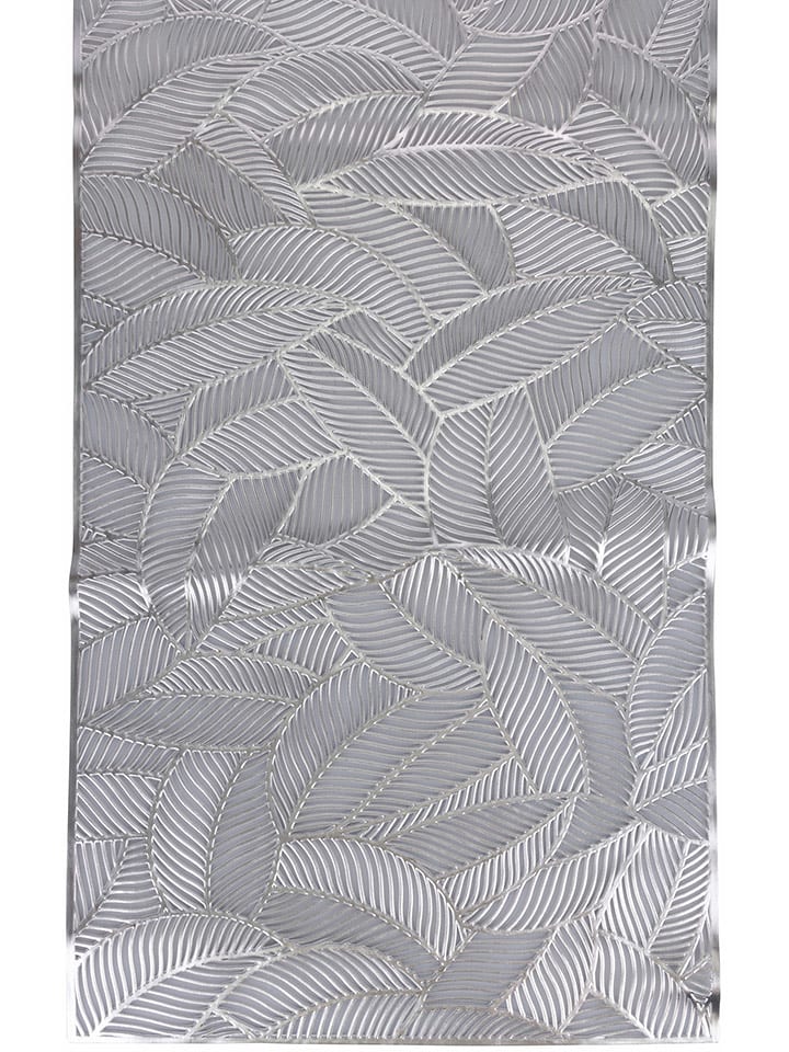 Villa d´Este Bieżnik w kolorze srebrnym - 180 x 35 x 0,5 cm rozmiar: onesize