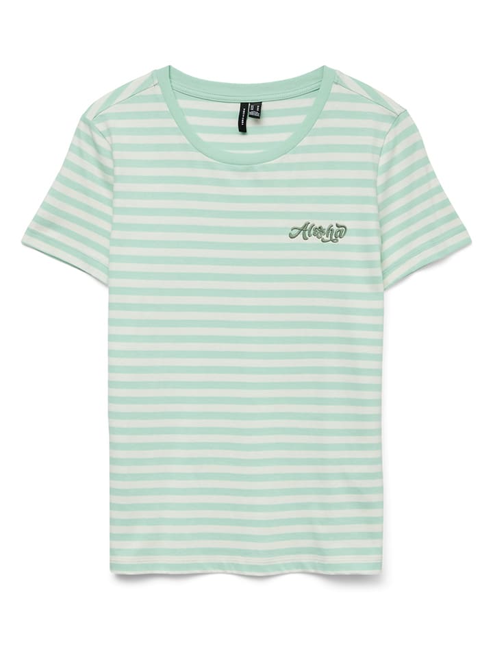 Vero Moda Koszulka w kolorze zielonym rozmiar: S